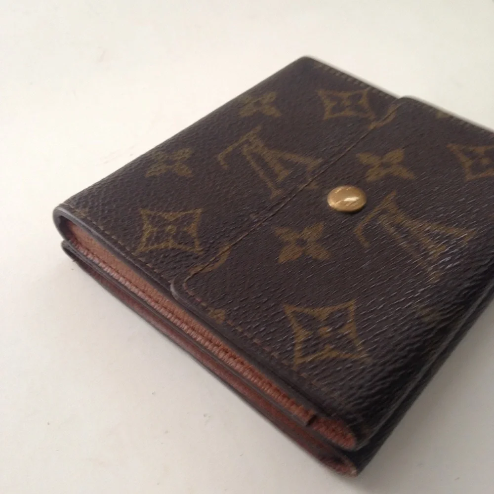 Louis Vuitton Brown Monogram Canvas Compact Wallet
